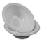 Tablemate Plastic Dinnerware, Bowl, 12 oz, White, PK125 12244WH - alternate 4